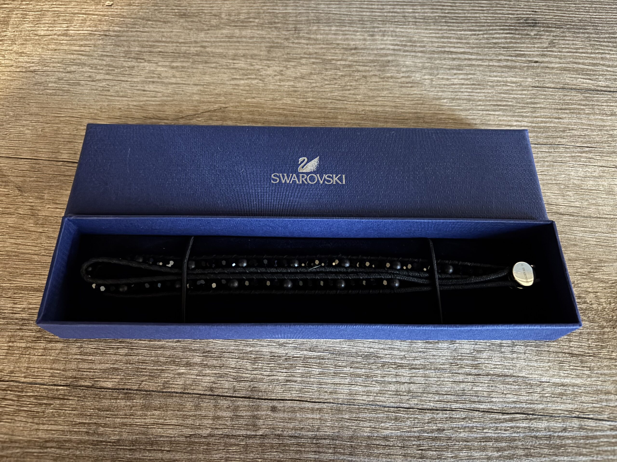 Swarovski – Bracelet Double Tour & Collier Ras-de-Cou – Cristaux Facettés – Image 6