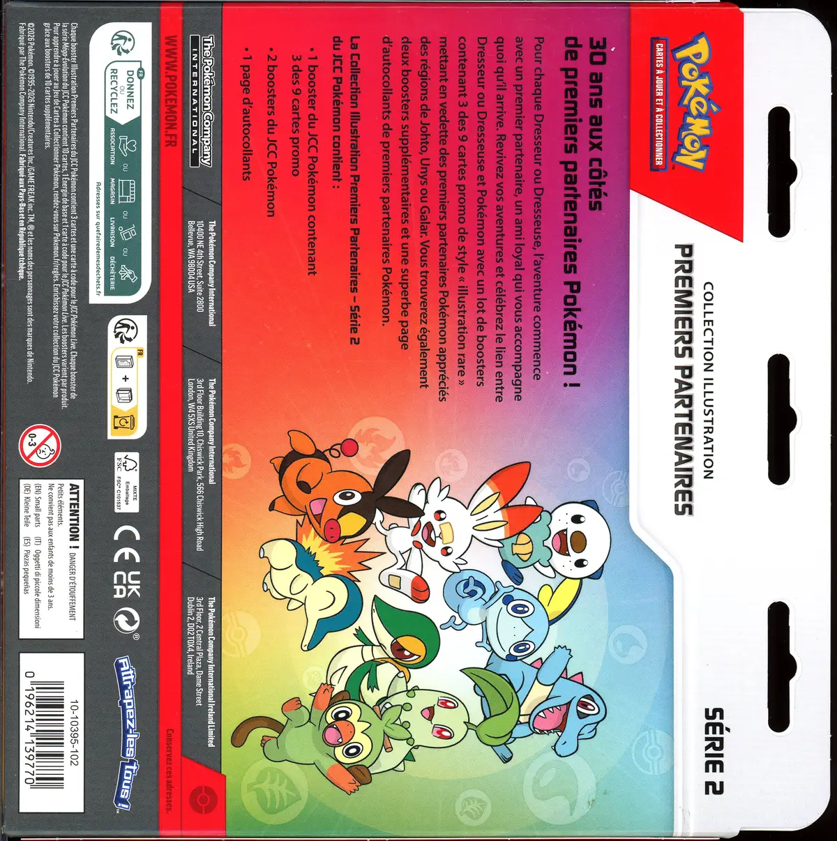 Pokémon – Coffret Collection Illustration Premiers Partenaires Série 2 – Image 2