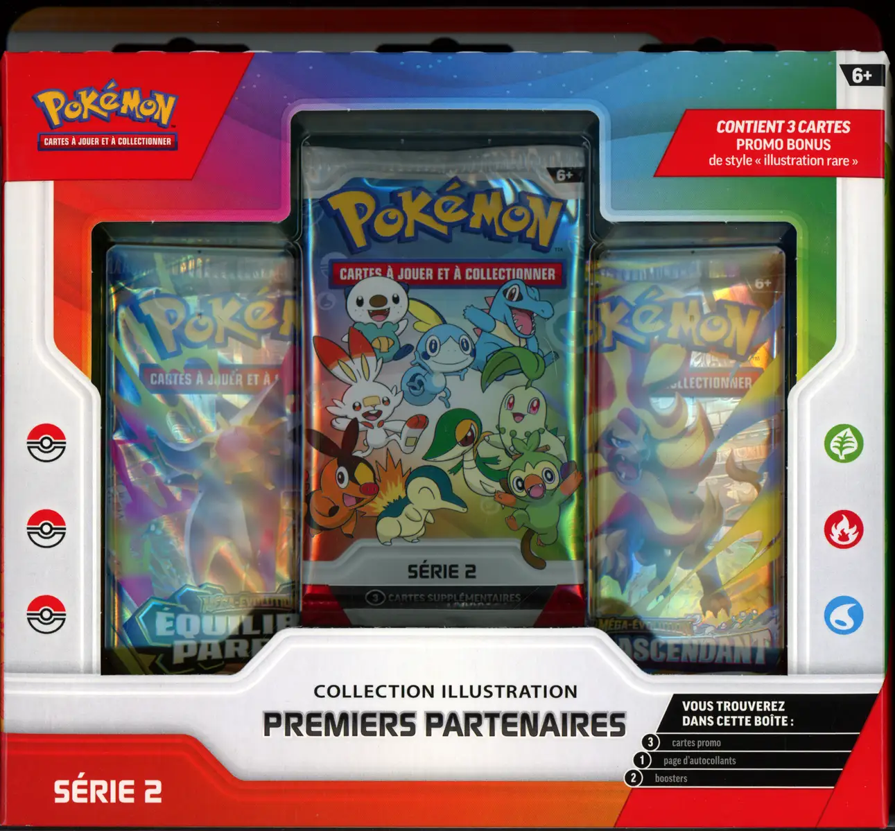 Pokémon – Coffret Collection Illustration Premiers Partenaires Série 2